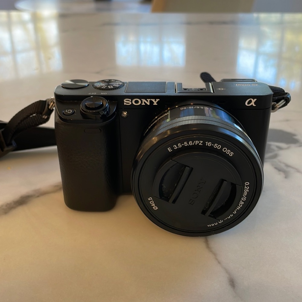 Sony A6000 camera